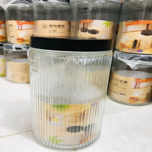 Premium Glass Storage Jar...