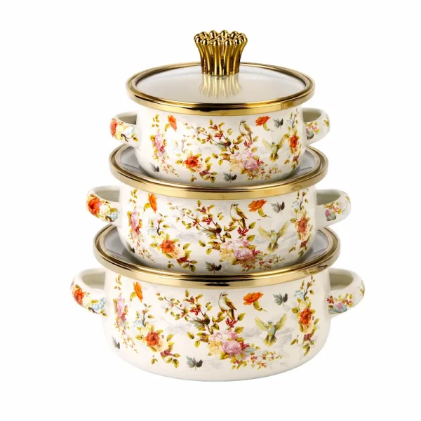 Thickened 3 pcs Enamel Po...